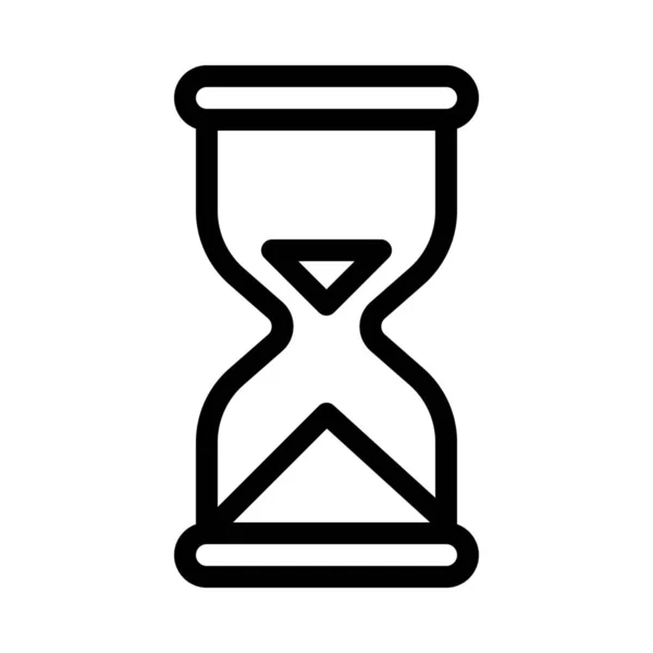 Пісочний Годинник Таймер Значок Векторні Ілюстрації — стоковий вектор