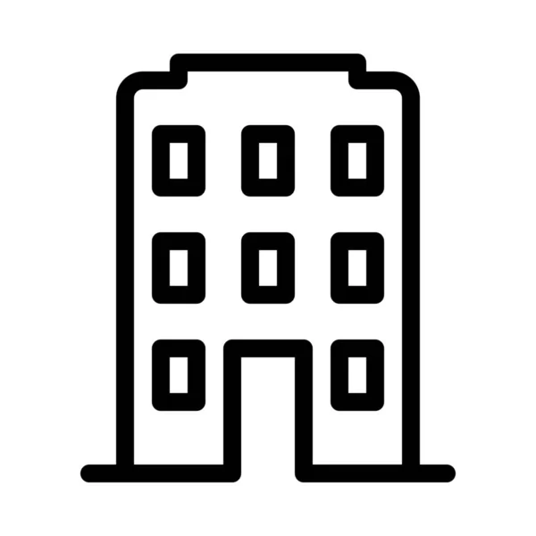 Bürogebäude Struktur Einfache Vektorillustration — Stockvektor