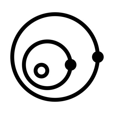 Astronomi güneş sistemi, vektör tasarımı