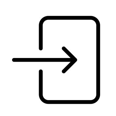 ok giriş, basit vektör çizim