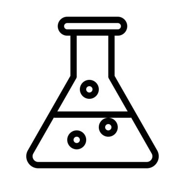 Kimyasal kabı Züccaciye vektör çizim