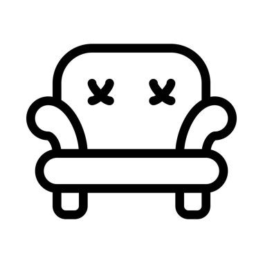Comfortable Seat Sofa, vector design