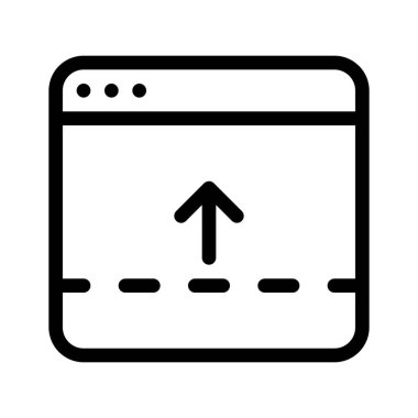 Web sitesi altbilgi düzeni, basit çizgi stili