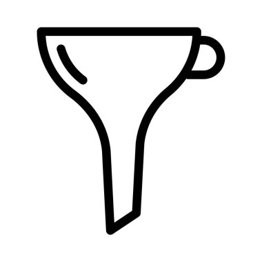 Simge vektör çizim huni