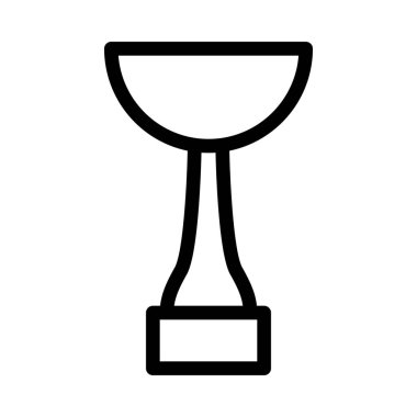 Spor zafer Kupası, basit vektör çizim