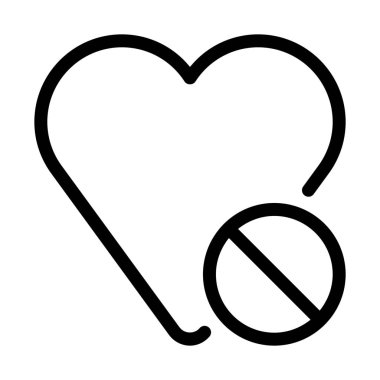 En sevdiğim, basit vektör çizim kaldırmak