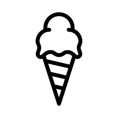 dondurma külahı vektör çizimi