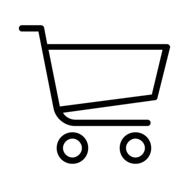 Alışveriş kavramı simge vektör çizim