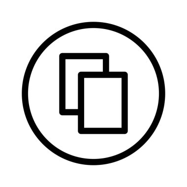 İzin Ver Basit vektör çizim işareti kopyalama İçerik Kopyalama