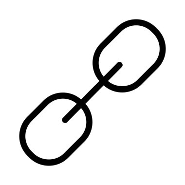 Bağlantı, basit hat illüstrasyon