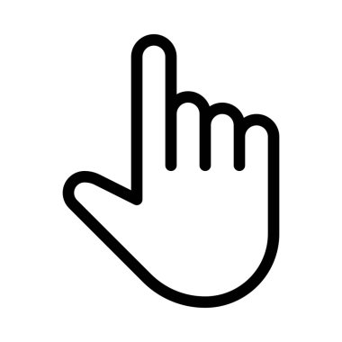 Bağlantı jest, basit çizgi stili seçin