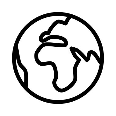 toprak simgesi vektör illüstrasyonu