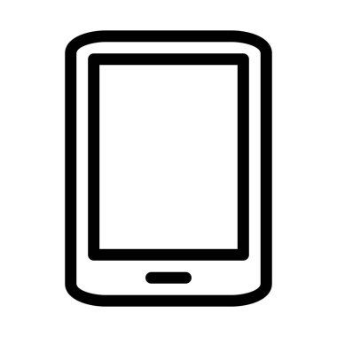 Tablet basit hat illüstrasyon