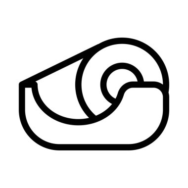 Yapışkan bant dispenseri, vektör tasarımı