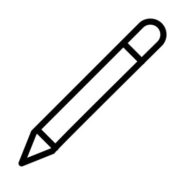 Çizim aracı basit vektör illüstrasyon işareti kalem