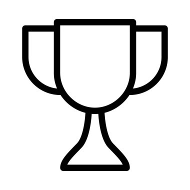 Spor kazanan Kupası, basit vektör çizim