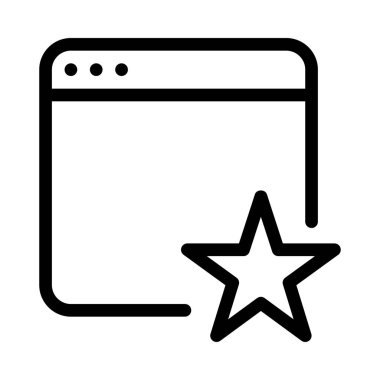 En sevdiğim ve başrollerini, basit hat illüstrasyon