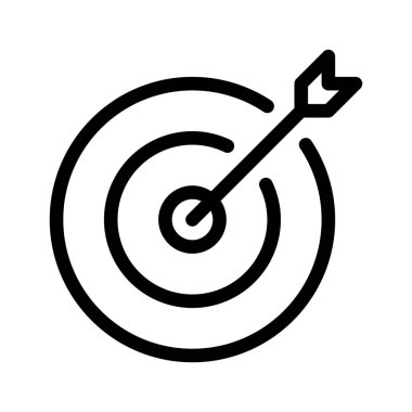 Hedef, basit vektör çizim