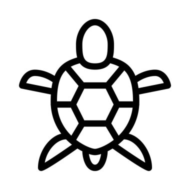 Kaplumbağa veya kaplumbağa vektör çizim  