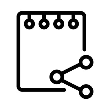 Kağıt Not, vektör tasarım paylaşmak