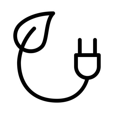 Basit vektör Bio Enerji simgesinin resmi