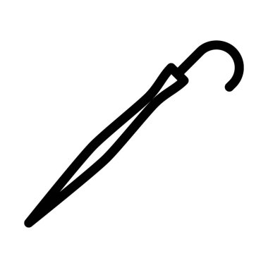 Hipster gölge şemsiye vektör çizim  