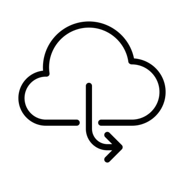 Bulut, basit vektör çizim kaydetmek