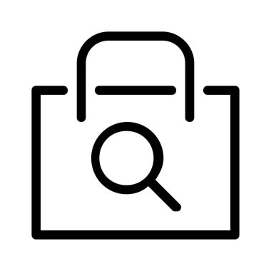 Alışveriş kavramı simge vektör çizim