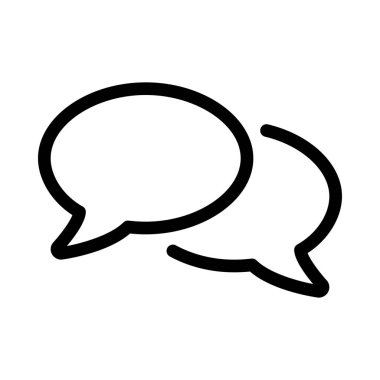 Konuşma balonları, vektör tasarımı