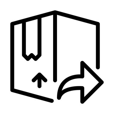 Kutu Teslimbeyaz arka planda iletilir