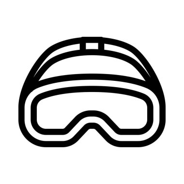Ski Goggles, vector design