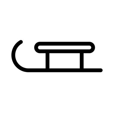 Kızak web simgesi, vektör tasarımı