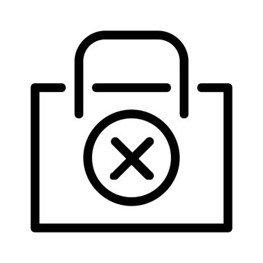 Alışveriş kavramı simge vektör çizim