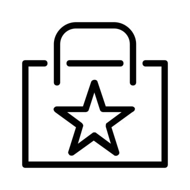 Alışveriş kavramı simge vektör çizim