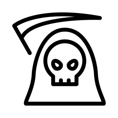 azrail simge vektör çizim