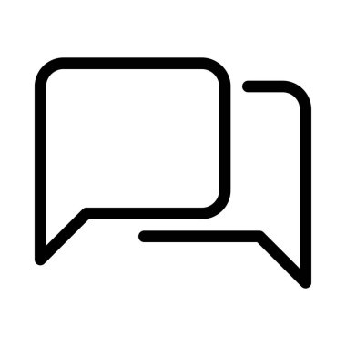 Konuşma dikdörtgen balonları, vektör tasarımı