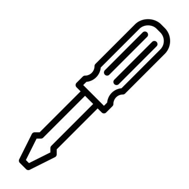 Screwdriver Flat Head, vector design
