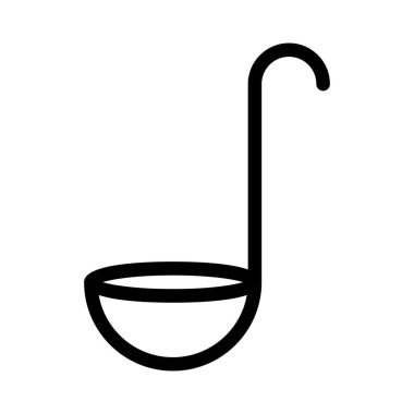 Kepçe simge vektör çizim