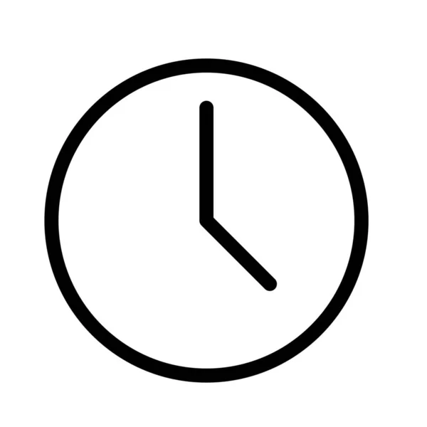 Time Web Icon Vector Design — Stock Vector
