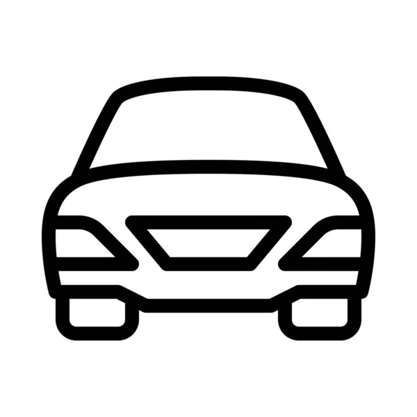 Convertible Motor Vehicle Sign Vector Illustration — Stock Vector