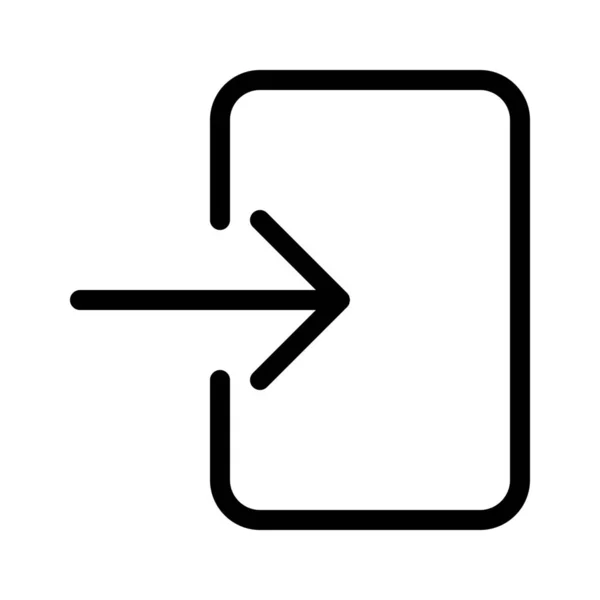 Inloggen Aanmelden Eenvoudige Vectorillustratie — Stockvector