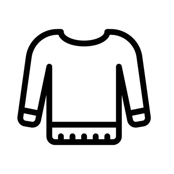 Pull Illustration Ligne Simple — Image vectorielle