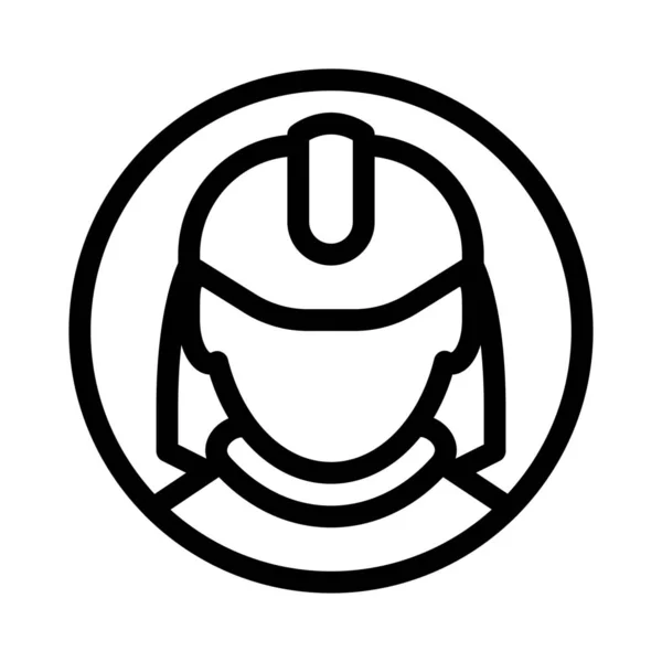 Feuerwehr Symbol Vektor Illustration — Stockvektor