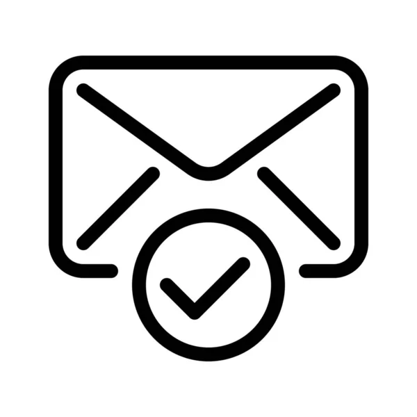 Odeslání Nebo Ověřených Mail — Stockový vektor