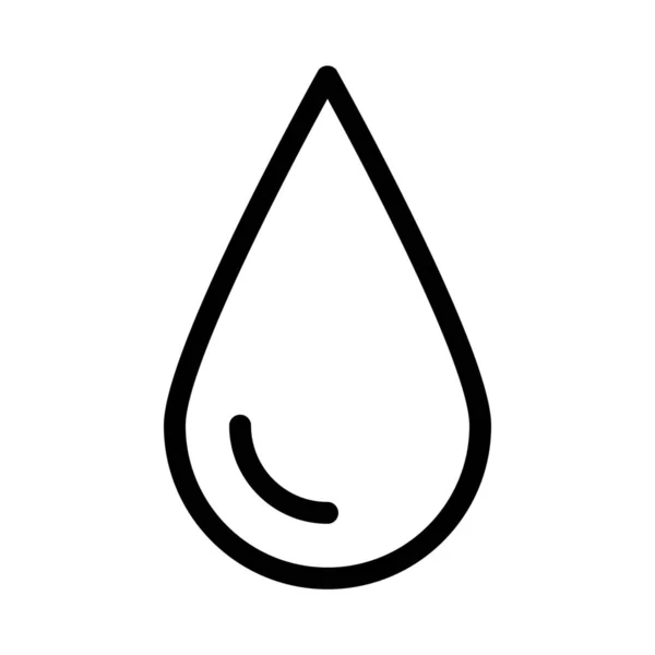 Symbol Für Blutspende Isoliert Auf Weißem Hintergrund — Stockvektor