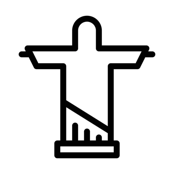 Christ Rédempteur Dessein Vectoriel — Image vectorielle