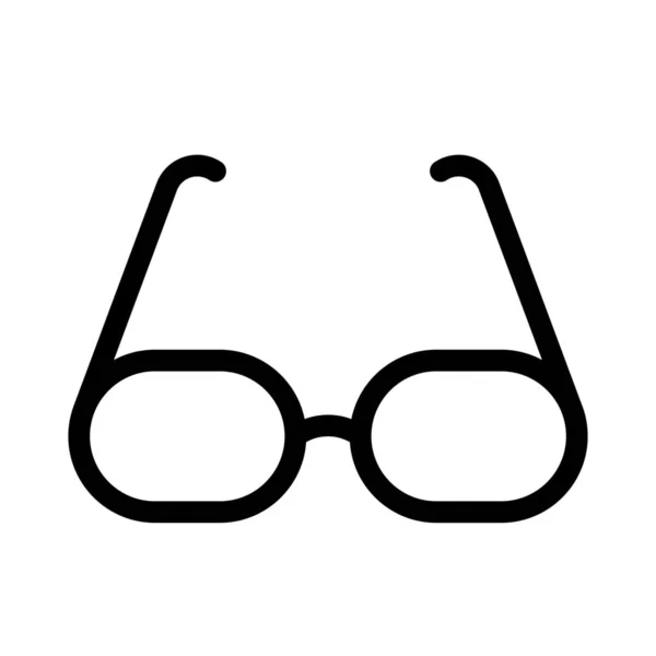 Glasses Icon Vector Illustration — Stock Vector