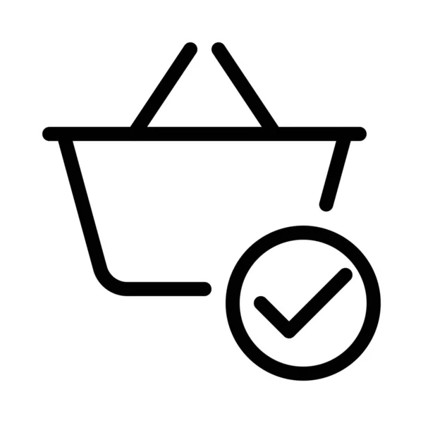 Shopping Concept Symbool Vectorillustratie — Stockvector