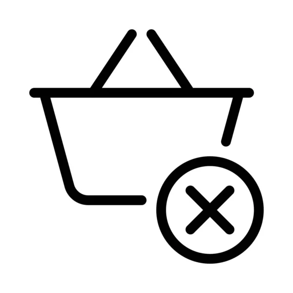 Shopping Koncept Symbol Vektorillustration — Stock vektor