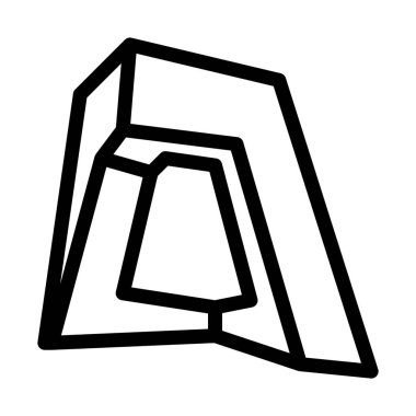 Merkezi Tv Binası, basit çizgi stili